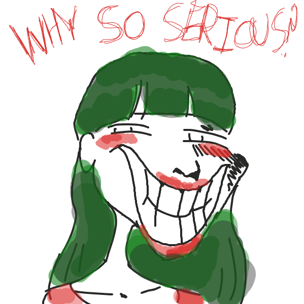 Drawing in flash that smile by pixie_press