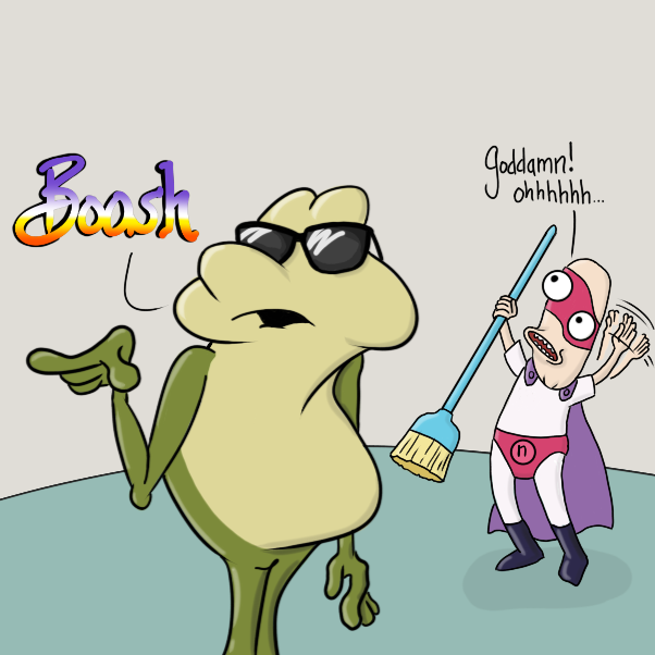 Liked webcomic Da MF Roast Kiiiiing *Ber Ber Ber Berrrrrr*