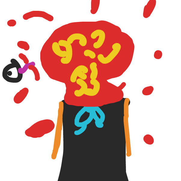 Drawing in I'M STILL LIVE MOTHER DUCKER! by TheYellowMan