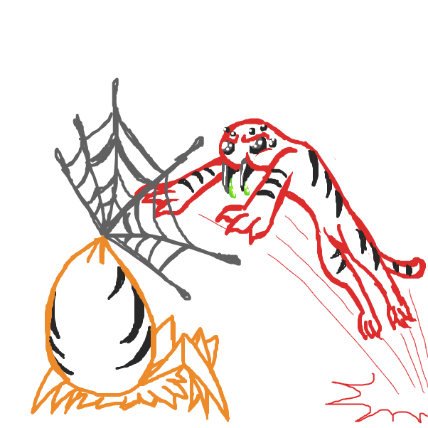 Drawing in Spiger vs. Tider by SeanTrunks