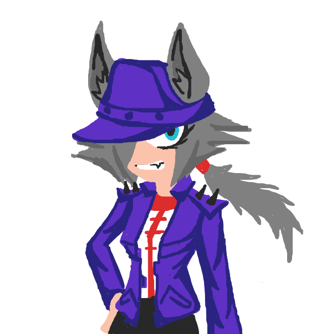 Drawing in Draw a wolf girl/boy however you want! by SeanTrunks