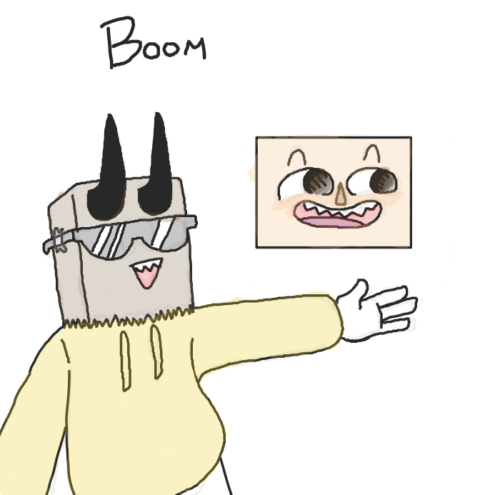  - Online Drawing Game Comic Strip Panel by wrecktangle