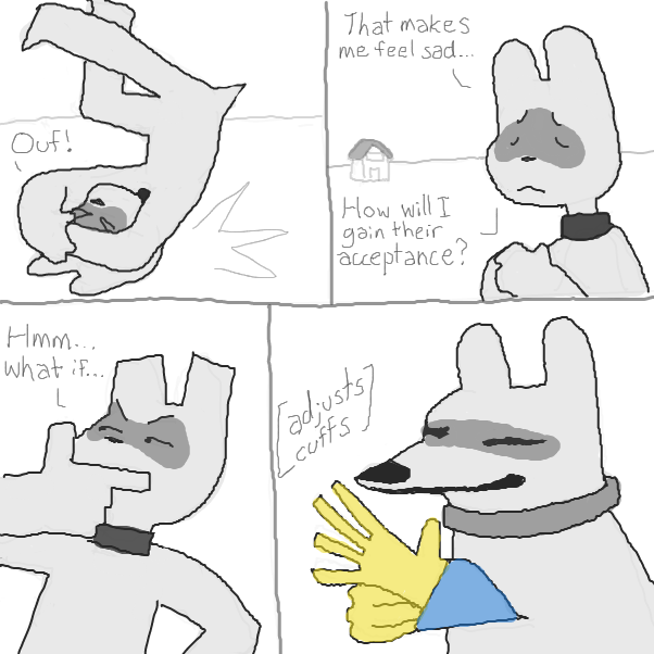 yes - Online Drawing Game Comic Strip Panel by Chepley