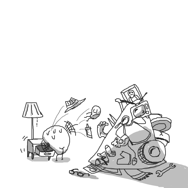 Drawing in I Can Never Find Anything! by SeanTrunks