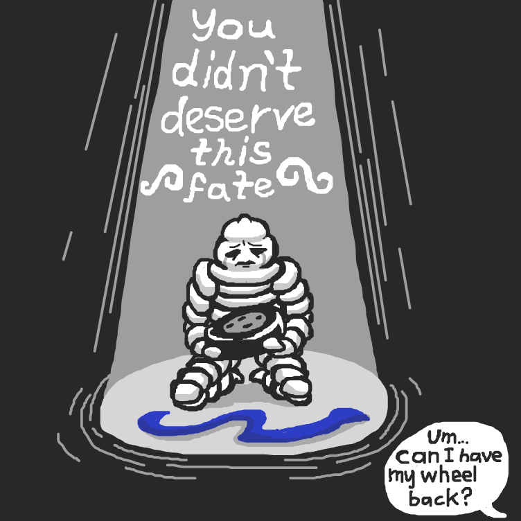 Drawing in The Michelin Man by SeanTrunks
