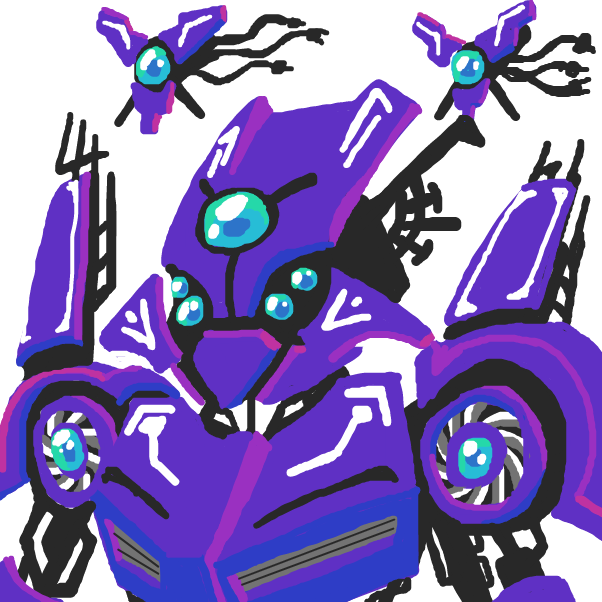 Drawing in Draw More Robots by SeanTrunks