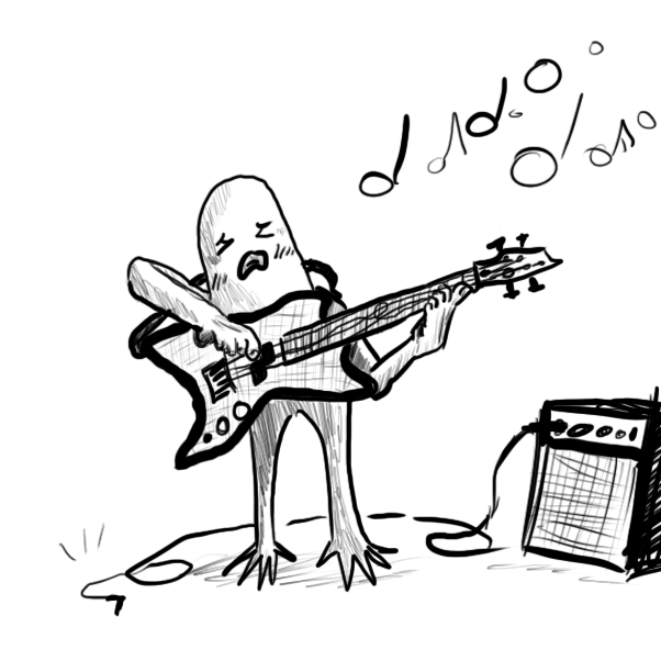 its quite fooly of you to be so cooly in front of these fooly cooly drooly people, eating your fooly cooly newly made fully spicy curry.  - Online Drawing Game Comic Strip Panel by Robro