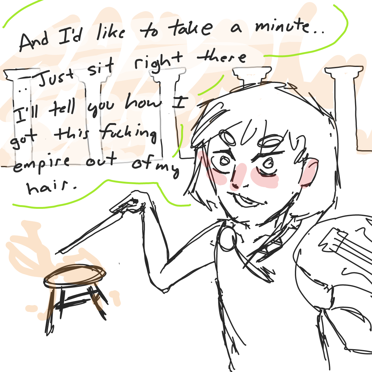 Drawing in Nero by Potato Man