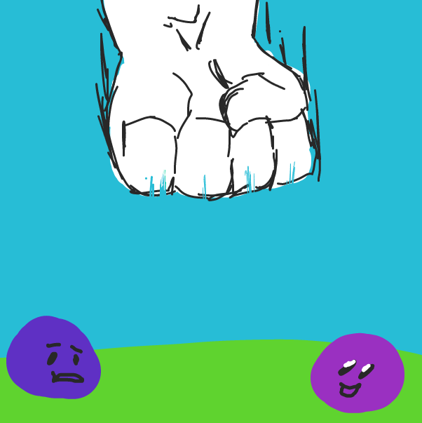 Drawing in First comic by DistantEggSong