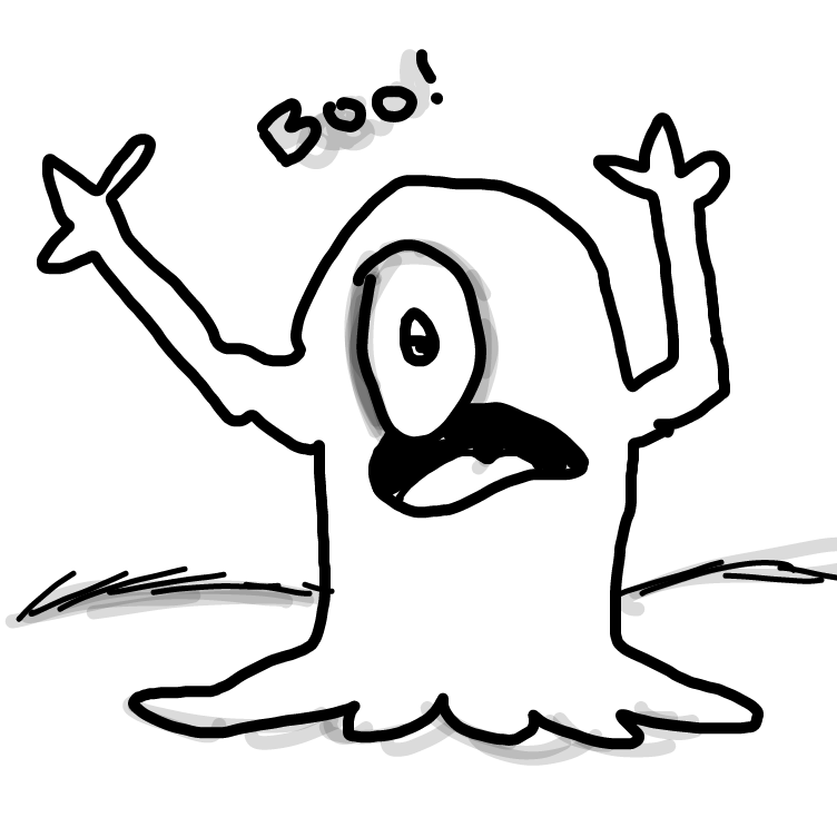 Drawing in strange creature by niania