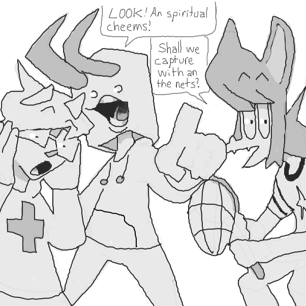 the dangrese of getting involved!  with!   cults
you could get got!!!
by nets?
 - Online Drawing Game Comic Strip Panel by Chepley