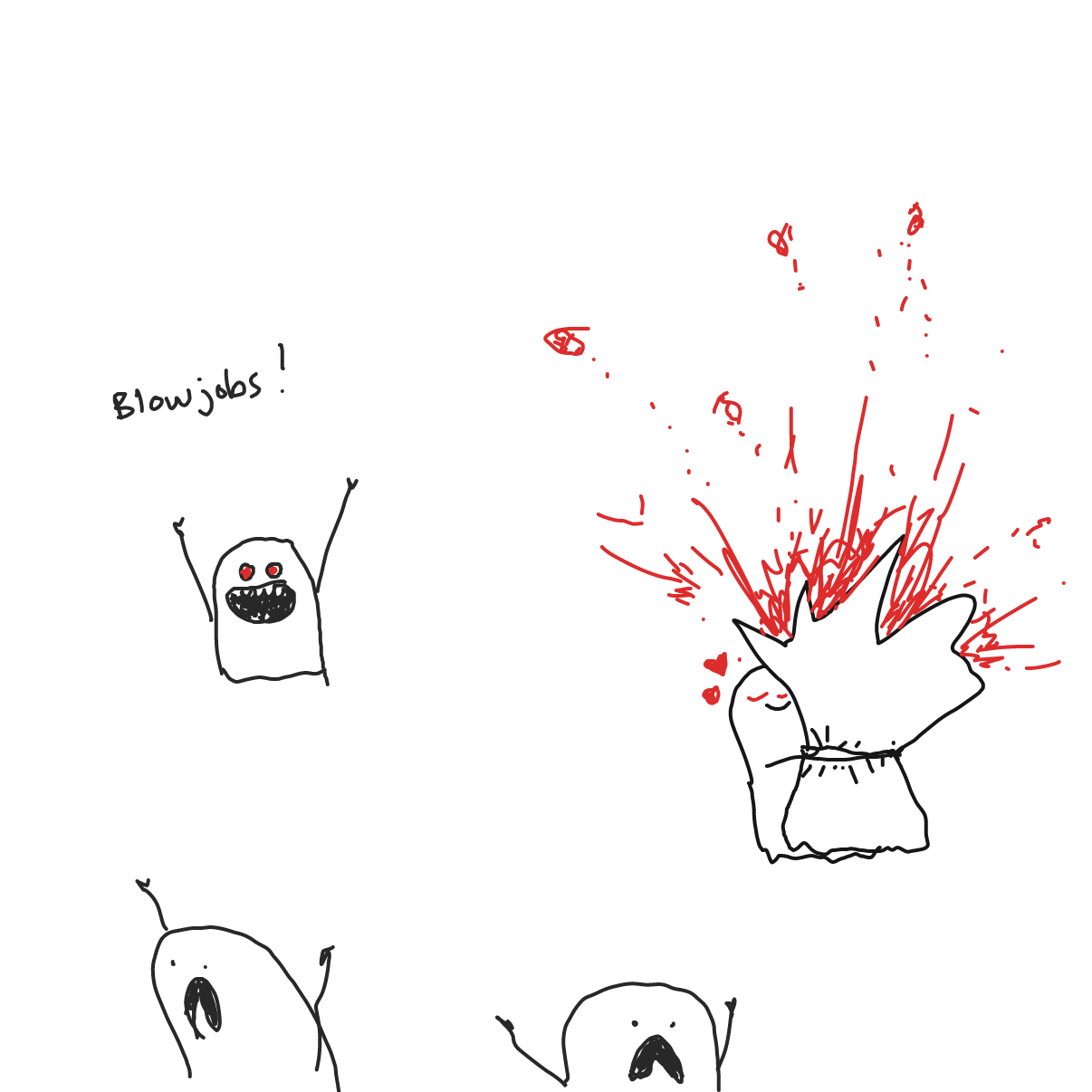  - Online Drawing Game Comic Strip Panel by Potato Man