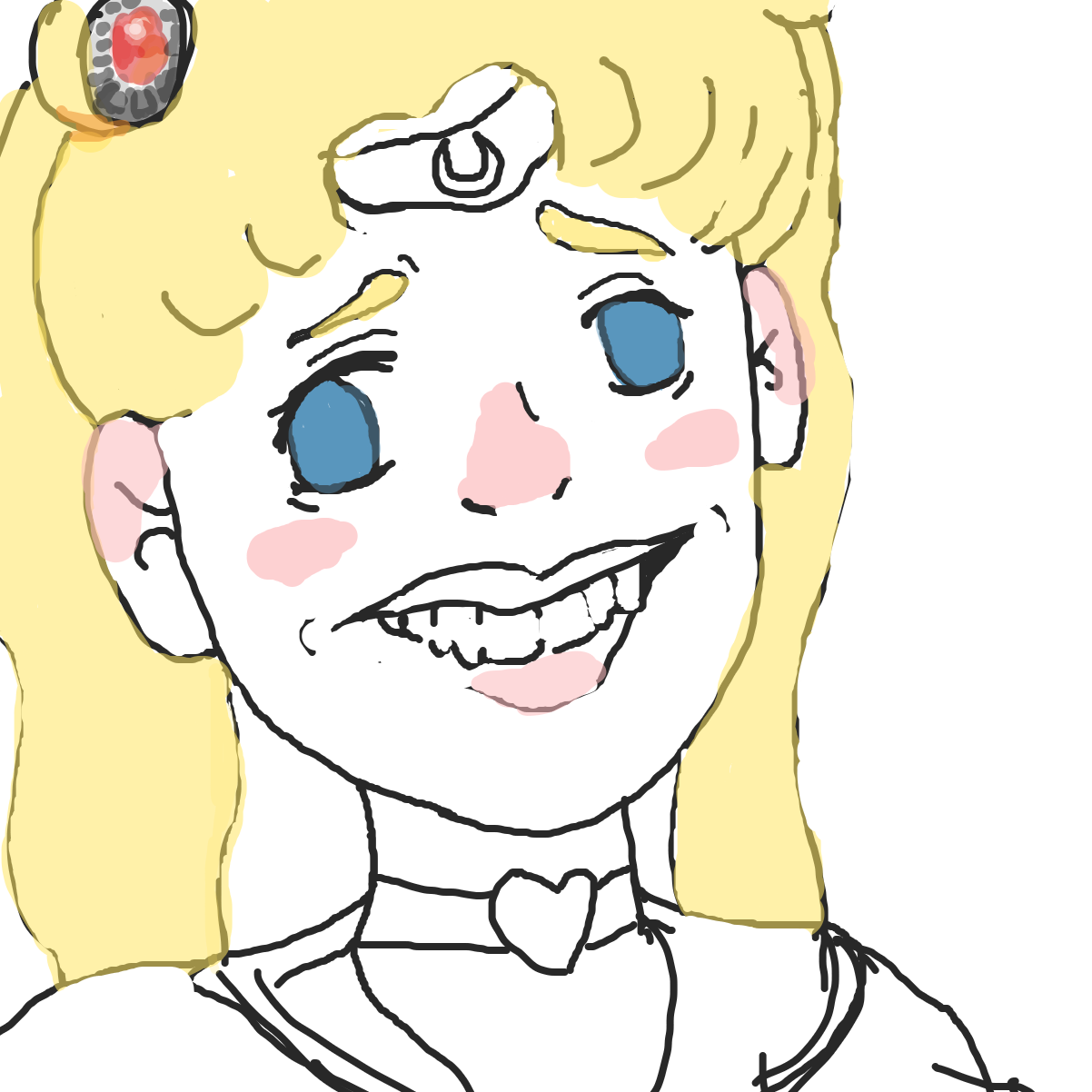 Drawing in Awhoa by l’intrus