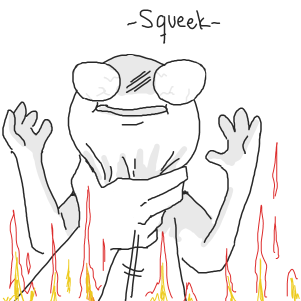 Drawing in  m by Nephtys