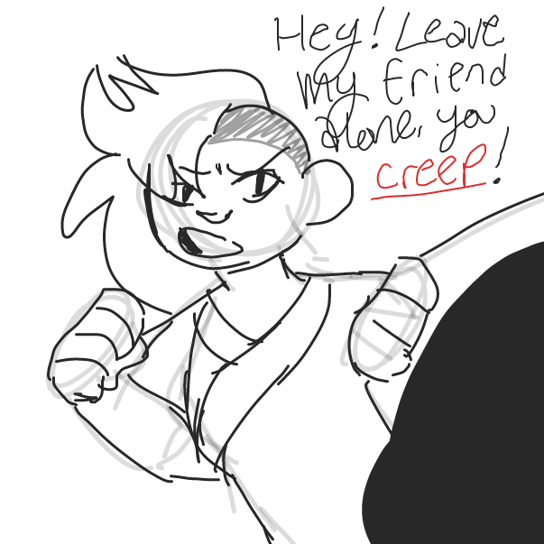 Drawing in black is the new by DistantEggSong