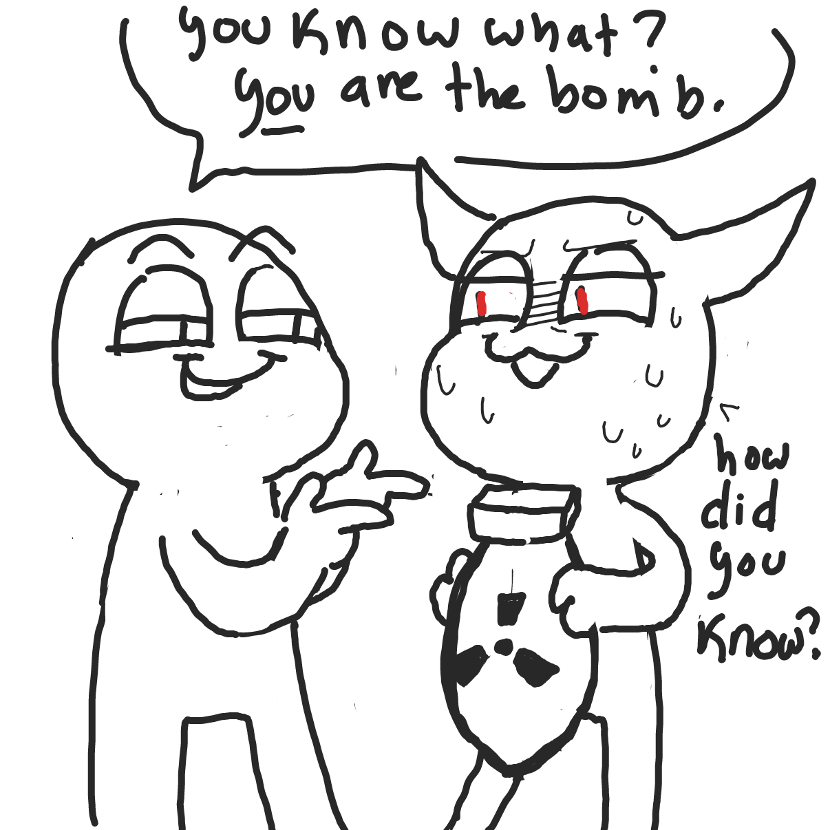  - Online Drawing Game Comic Strip Panel by HeckSphinx