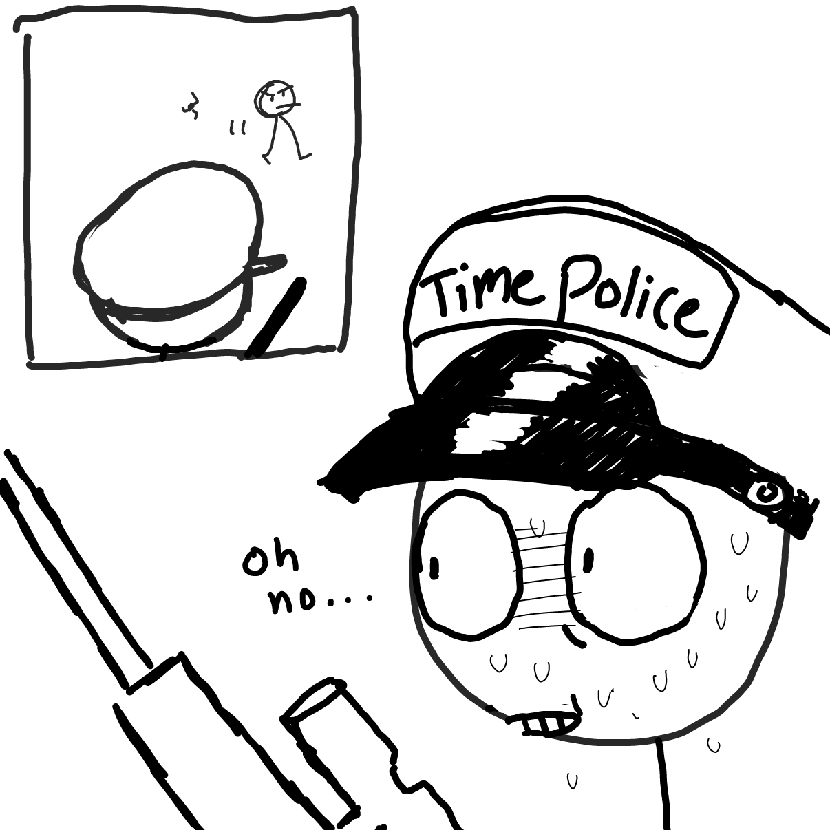  - Online Drawing Game Comic Strip Panel by HeckSphinx