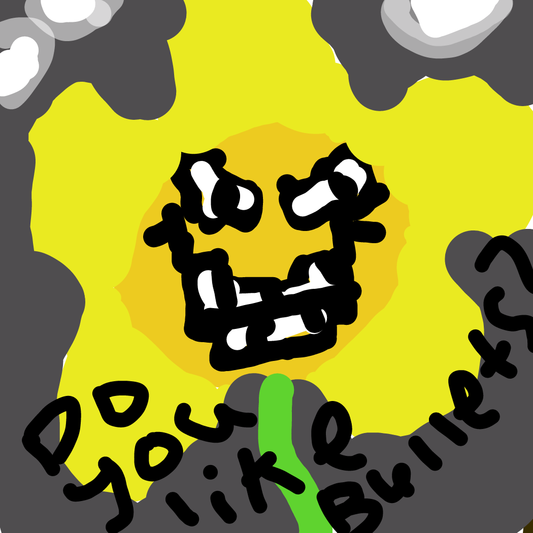 Drawing in Flowey by Pikaball