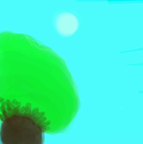 Drawing in Four seasons by FunOBot