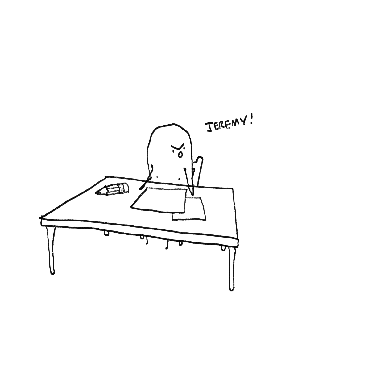  - Online Drawing Game Comic Strip Panel by Potato Man