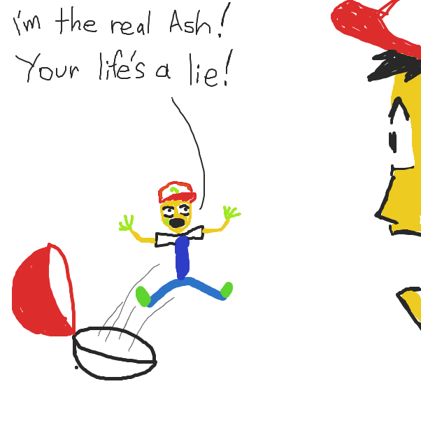 Drawing in I choose you... by jackchak