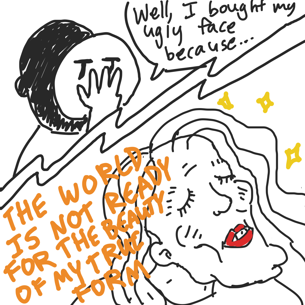  - Online Drawing Game Comic Strip Panel by Prawnston