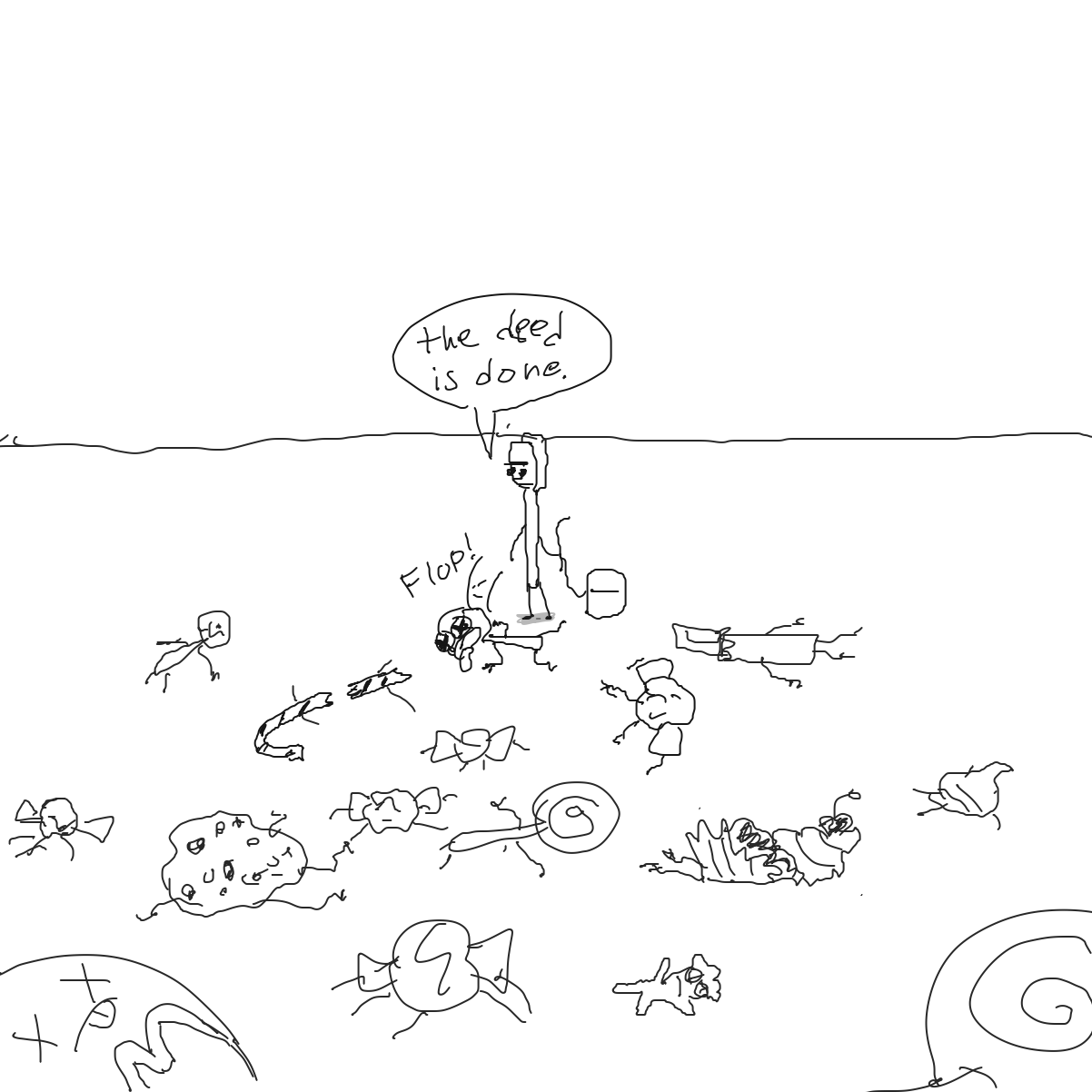  - Online Drawing Game Comic Strip Panel by Prawnston