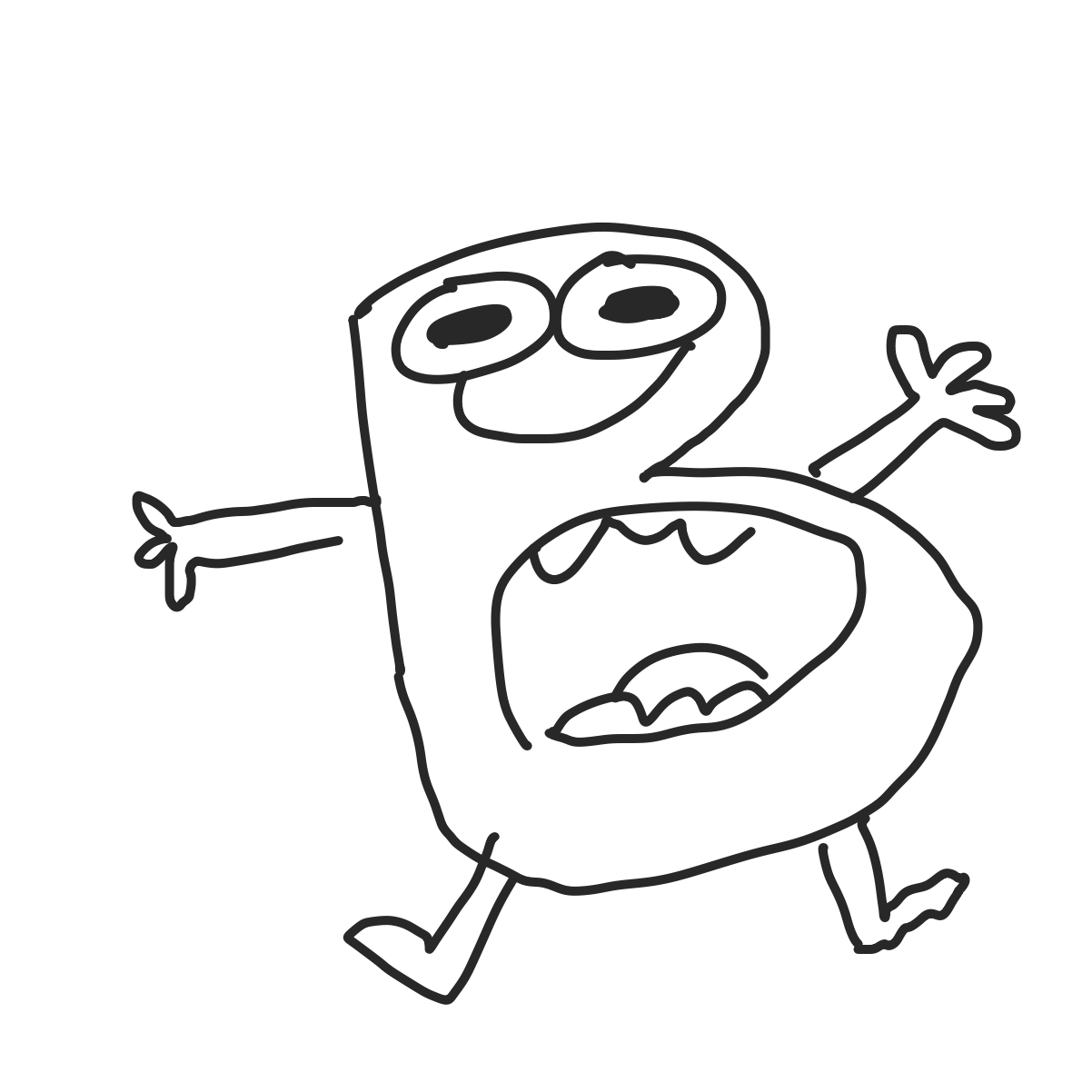  - Online Drawing Game Comic Strip Panel by Prawnston