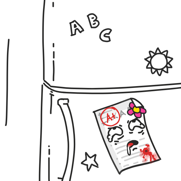 Drawing in screamng by Cake Emoji