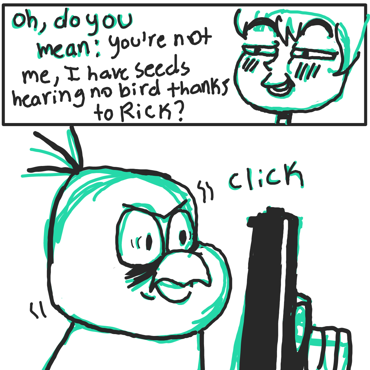  - Online Drawing Game Comic Strip Panel by HeckSphinx