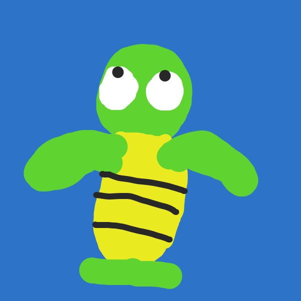 T is for turtle - Online Drawing Game Comic Strip Panel by HaileyS