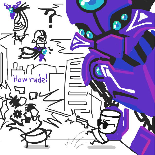 Drawing in Draw More Robots by SeanTrunks