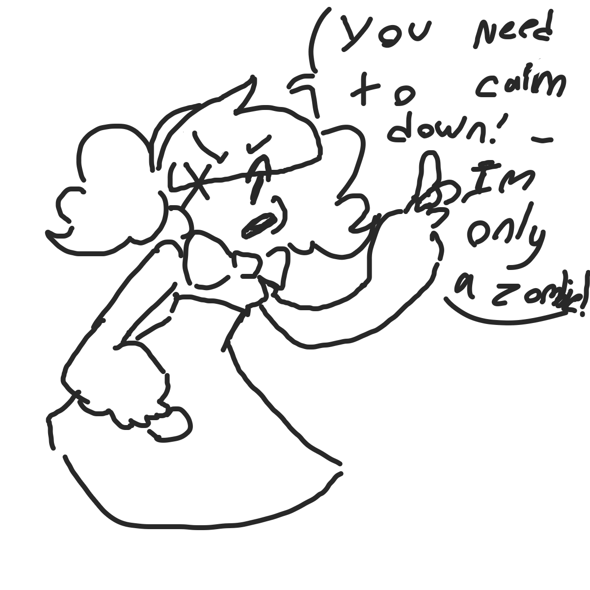 Liked webcomic Zeina meets other people