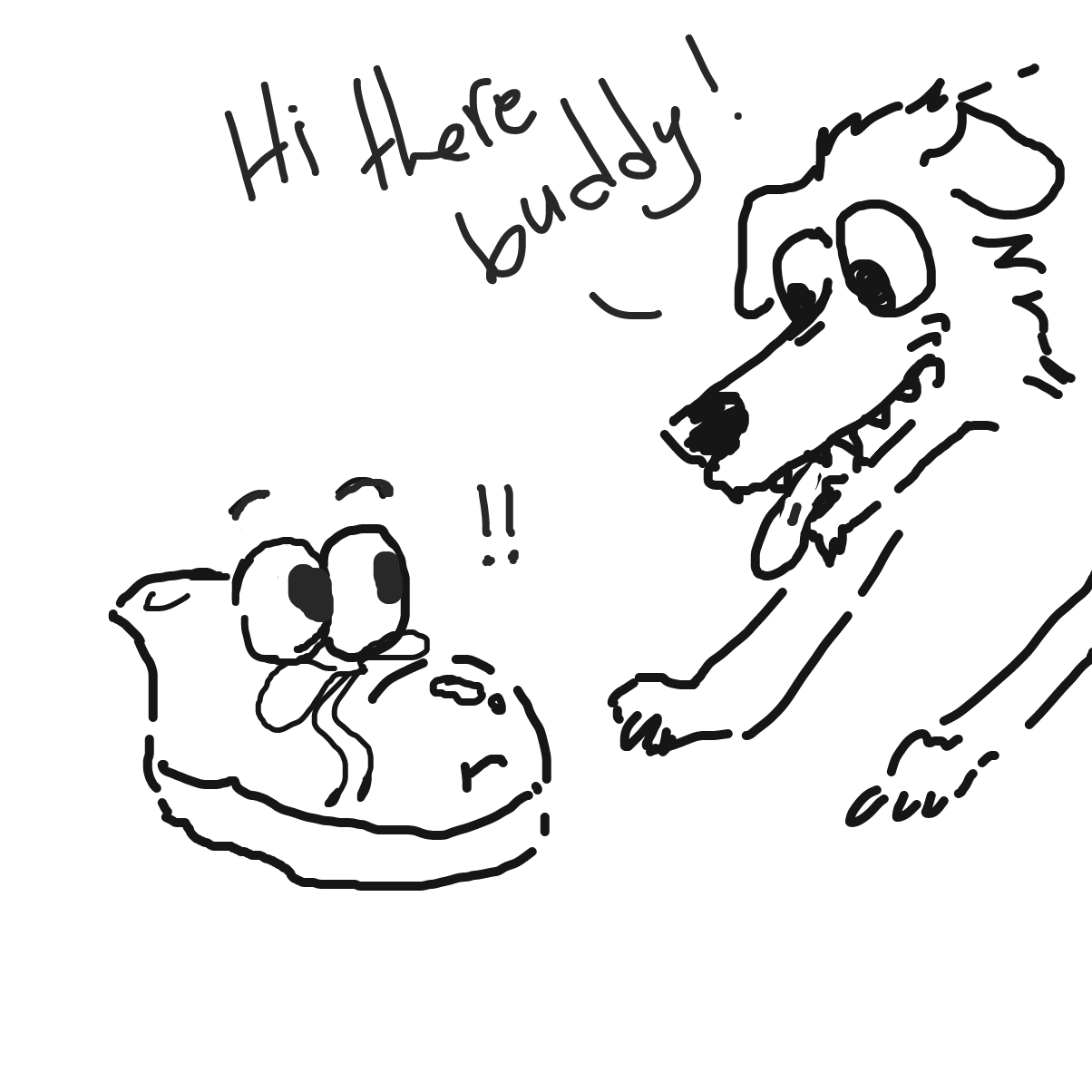 Drawing in The Living Shoe by dumbrump