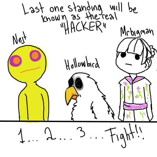  - Online Drawing Game Comic Strip Panel by Nephtys