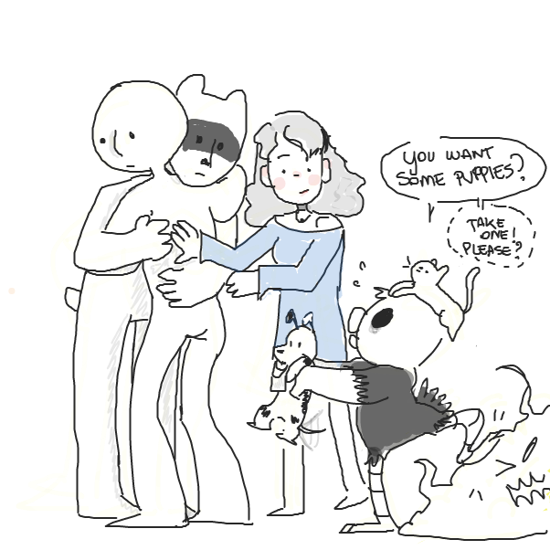 Drawing in POSITIVE VIBES by HollowBirb