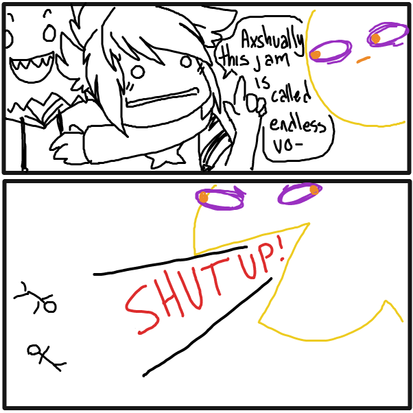  - Online Drawing Game Comic Strip Panel by Nephtys