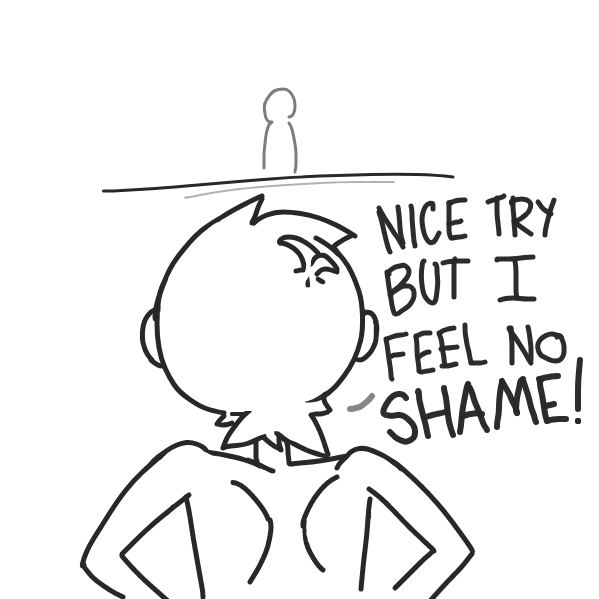 Liked webcomic No Shame . . .