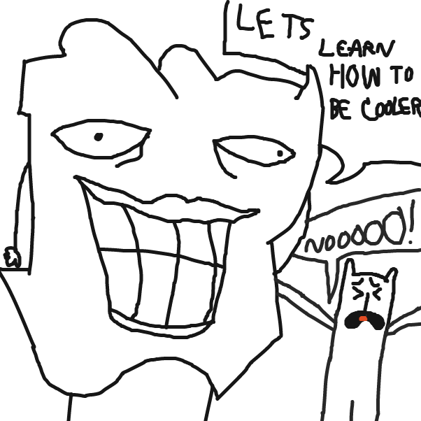 Drawing in How to be even COOLER by TheYellowMan
