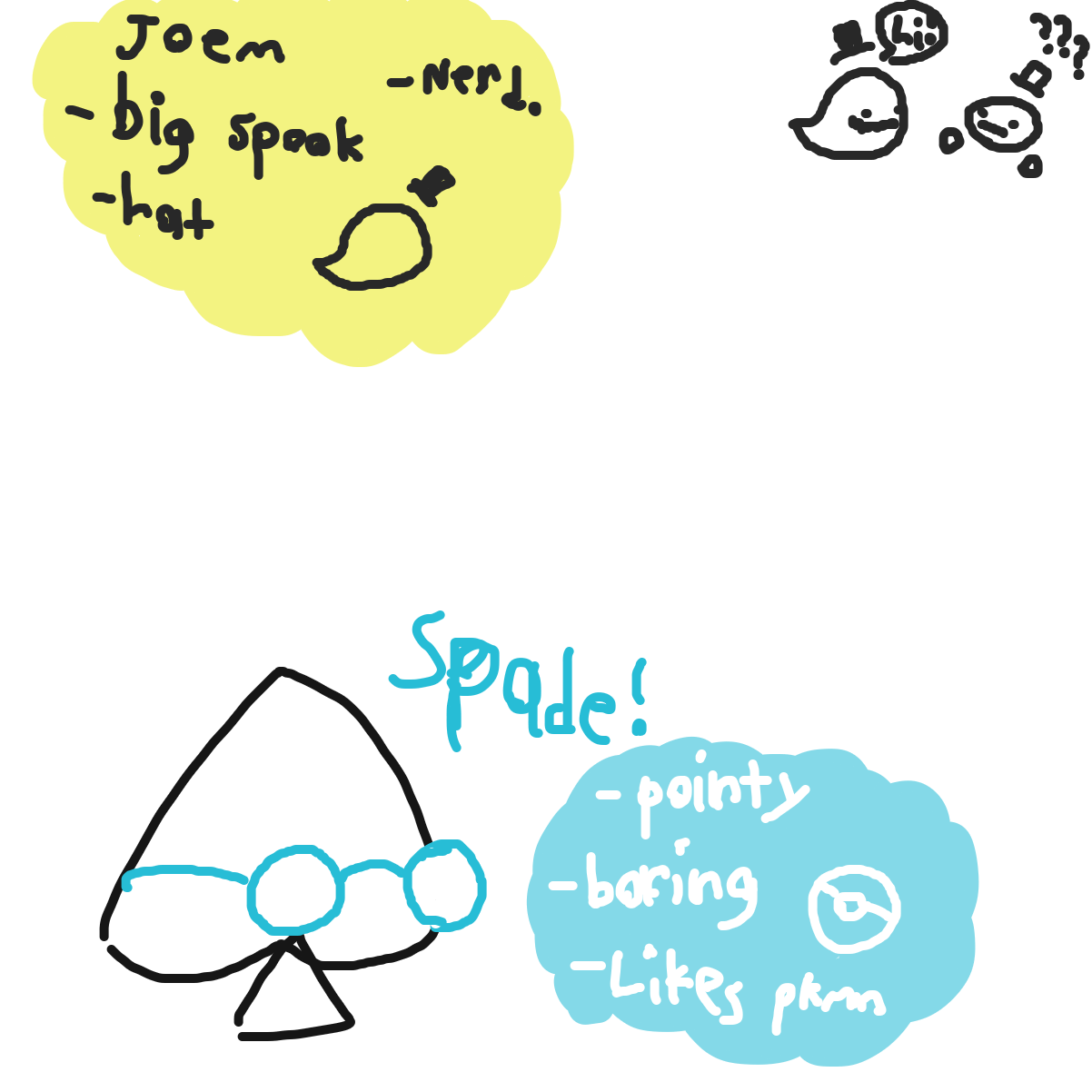 Drawing in Present your little self by KingOfSpades2