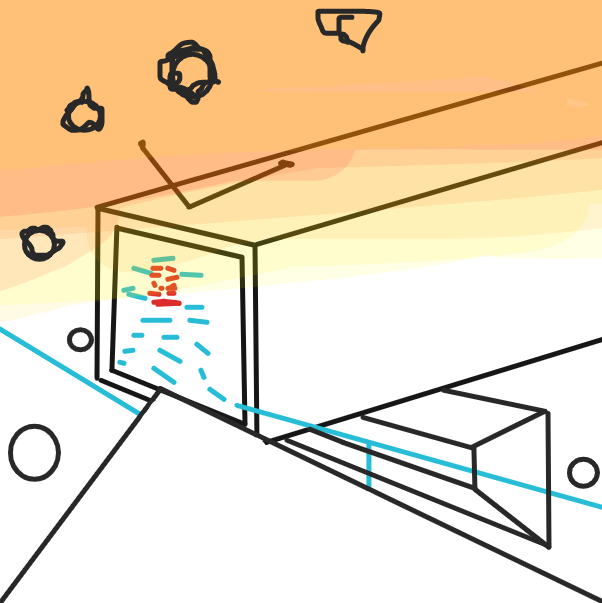 Drawing in weirdest dream ever by FunOBot