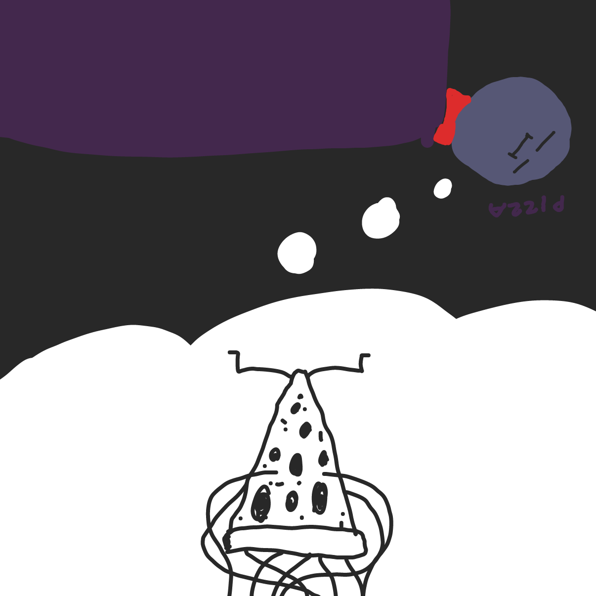 Drawing in weirdest dream ever by Potato Man