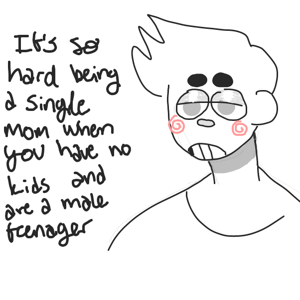 Drawing in Happy Mothers Day! by DistantEggSong