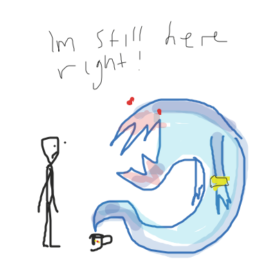 Drawing in Wonder what will happen... by Some_Tatti_Art