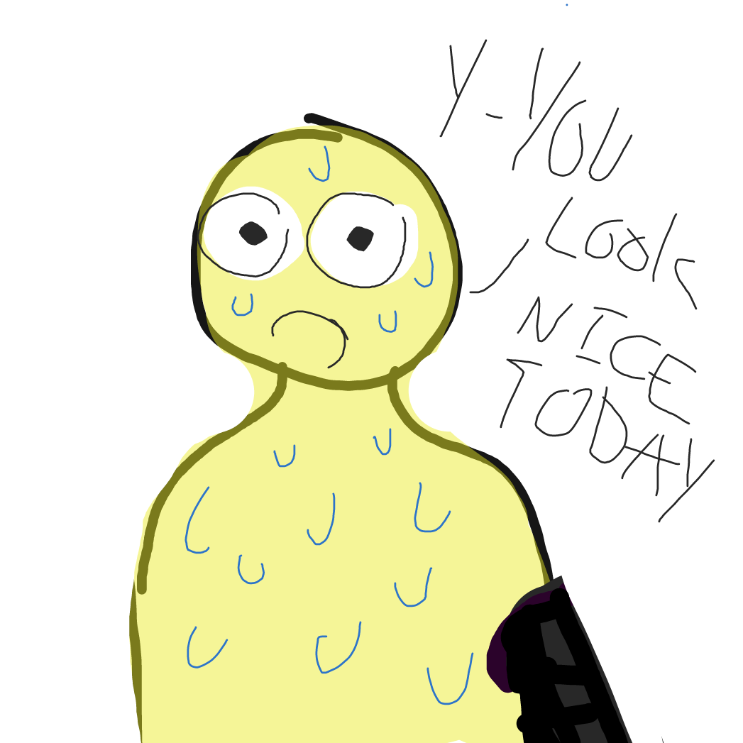 Drawing in Clam with a gun by FashionQueen