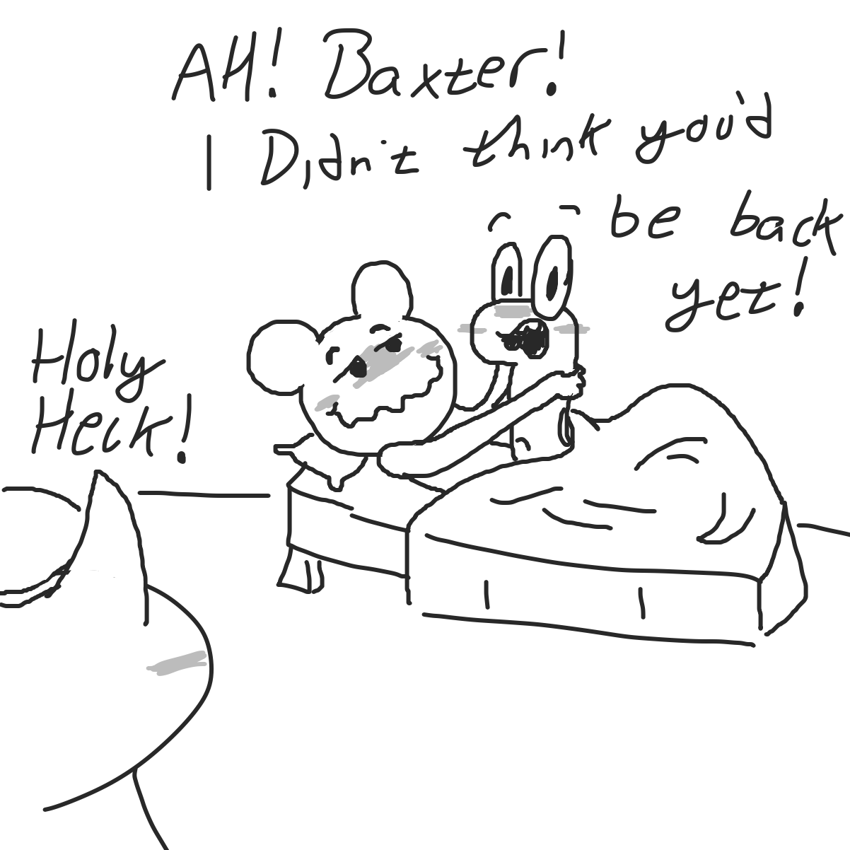  - Online Drawing Game Comic Strip Panel by CherryFlavored