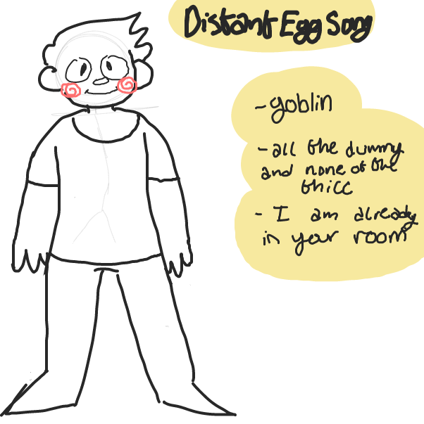 Drawing in Present your little self by DistantEggSong