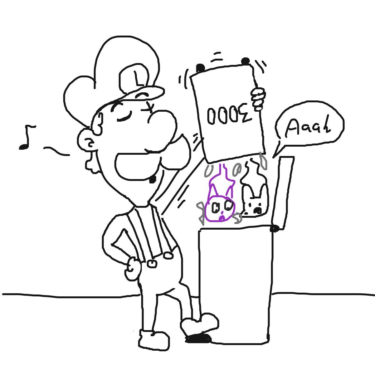  - Online Drawing Game Comic Strip Panel by CherryFlavored