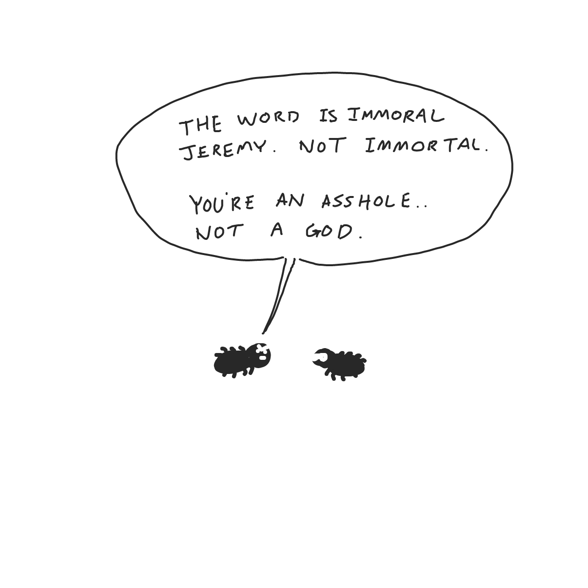 Drawing in The Spider by Potato Man