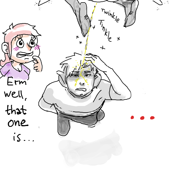 Drawing in a Comic by Ramora